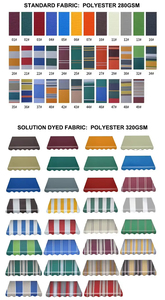 Thấp moq gió & nước chống mái hiên ngoài trời | Điện Chuỗi có thể thu vào cánh tay + hoàng hôn đến bình minh dẫn senso - Product Image 2