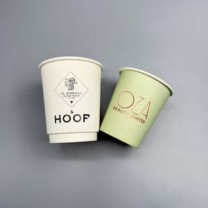 Coffee Cup Customized Printed Logo Double Wall Disposable Drink <b>Paper</b> Cups <b>Packing</b> <b>Paper</b> Coffee Cup - Product Image 4