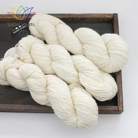 Lotus Yarns 100% Non Superwash Merino Wool DK Undyed Pure Merino Natural Fiber Yarn 275m/100gram