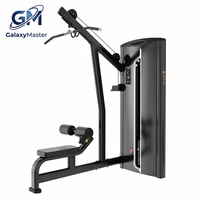 Machine à tractions dorsales à charges guidées, équipement d'entraînement de force de qualité commerciale pour la musculation du dos en salle de sport et à domicile
