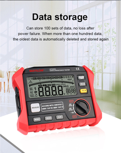 Máy Đo Điện Trở Đất Chất Lượng Cao MAYILON HT2302 Máy Đo Điện Trở Đất 1000V Lắp Pin Thấp - Product Image 4