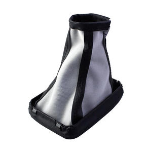 Pommeau de levier de vitesse en cuir noir pour Opel Corsa, 5 vitesses, avec cache anti-poussière, design ergonomique pour voitures européennes - Product Image 5