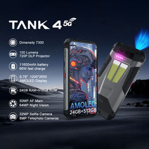 Teléfono Resistente Unihertz de 6.78 Pulgadas, 12+512 GB, Cámara Trasera de 50 MP, Cámara Frontal de 32 MP, 5G, 11600 mAh, 66 W, Android 14, 8849 TANK 4 - Product Image 3