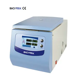 SCITEK Micro centrifugeuse à grande vitesse 200-15000 tr/min Centrifugeuse de laboratoire de refroidissement par air multi-flux
