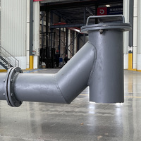 Convoyeur à vis à joint d'étanchéité, résistant aux hautes températures et à la corrosion, pour la ligne de production de sulfate de potassium, transport scellé des engrais en poudre