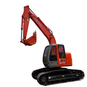 Excavadora Hidráulica Usada Hitachi ZX135 de 13.5 Toneladas, Equipo de Construcción Original de Japón - Product Image 1