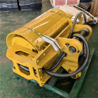 Compacteur à tambour hydraulique monté sur excavatrice pour le compactage des sols et des fondations routières