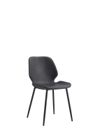 Chaise de restaurant moderne en acier pour usage intérieur dans les restaurants, hôtels, bars, écoles, salons, villas
