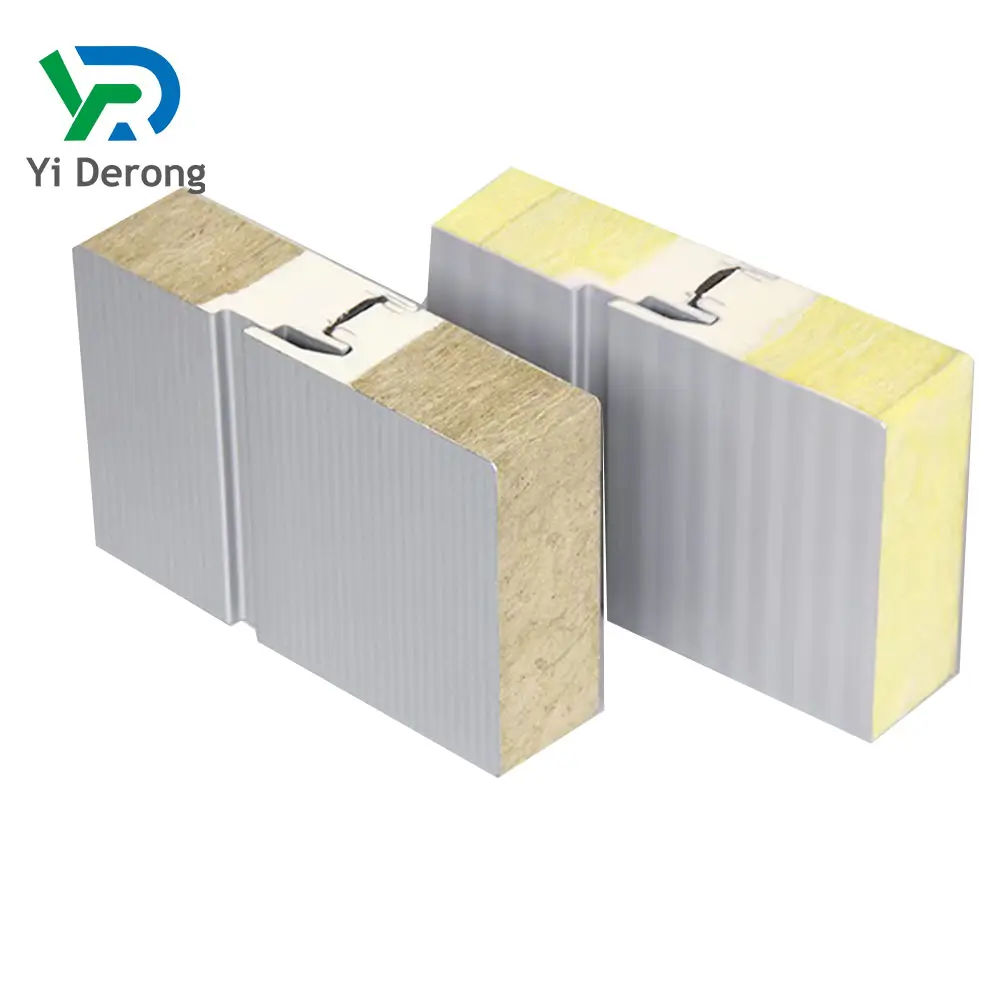 Cách nhiệt cao Polyurethane Tường Bánh Sandwich Panel