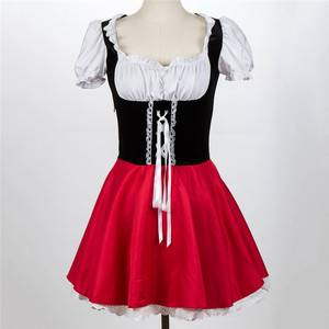Costumi da Cappuccetto Rosso per Adulti, Abbigliamento per Feste, Carnevale e Natale, Costume per Cosplay - Product Image 4
