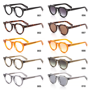 Acetate kính quang học khung cổ điển đầy đủ <span class=keywords><strong>rim</strong></span> Eyewear cho nam giới phụ nữ kính bán buôn với biểu tượng tùy chỉnh OEM ODM - Product Image 3