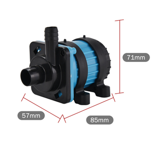 Freesea 20 וואט ראש 5m 12v <span class=keywords><strong>24v</strong></span> dc versushless מנוע סולארי פאנל סולארי משאבת מים זורמים אוויר קריר