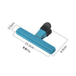 Clip de scellage alimentaire en T robuste, anti-fuite et résistant à l'humidité, pour sacs plastiques de cuisine et accessoires de décoration de table - Vente en gros - Product Image 6