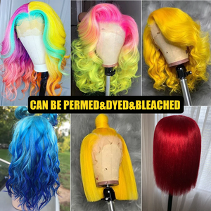 Perruques en cheveux humains péruviens abordables, coupées courtes et lisses, 8 pouces, avec closure HD transparente 5x5, sans colle, pour femmes, effet naturel bouclé - Product Image 5