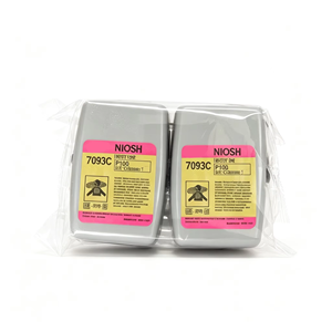 Respirador <span class=keywords><strong>de</strong></span> Media Cara para Protección Industrial 7093C con Certificación NIOSH, Filtro <span class=keywords><strong>de</strong></span> Cartucho P100 para Gases Orgánicos, para Seguridad Laboral (Venta al Por Mayor) - Product Image 4