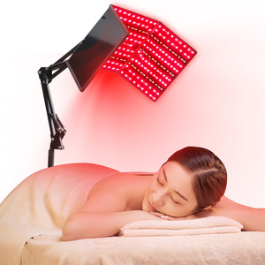Lámpara <span class=keywords><strong>de</strong></span> Fisioterapia Plegable <span class=keywords><strong>de</strong></span> Alta Potencia con Temporizador, Lámpara <span class=keywords><strong>de</strong></span> Cuidado <span class=keywords><strong>de</strong></span> la Piel para Uso en Casa o Salón, Luz LED Infrarroja Roja para Terapia - Product Image 1