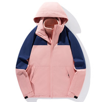 Veste coupe-vent imperméable à capuche zippée pour homme, taille plus, personnalisable, pour l'hiver et les activités de plein air
