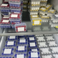 Liste de prix des peptides en stock aux États-Unis, livraison rapide, pureté 99%, poudre lyophilisée, peptide lyophilisé, GHK-CU, matières premières
