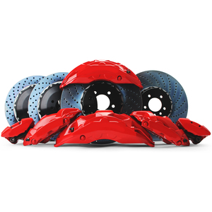 Kit d'étriers de frein à 4 pistons 9200 18 pouces, disque de frein <span class=keywords><strong>300</strong></span>-330 mm pour Ford Ecosport Explorer F150 F250 F350 F450 Chrysler <span class=keywords><strong>300</strong></span> - Product Image 3