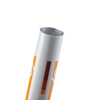 Tube souple vide en plastique pour masque facial et outils de maquillage, emballage cosmétique personnalisable, diamètre 50 mm, impression UV