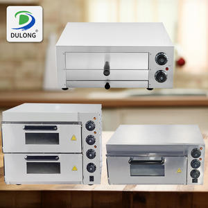Liquidación: Horno de <span class=keywords><strong>Pizza</strong></span> Comercial de Acero Inoxidable de Alta Calidad con Diseño de Panel de Control Sencillo para Cocina Central - Product Image 6