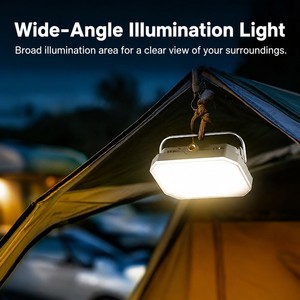 Mini Portable <b>Camping</b> Lantern LED Camp <b>Light</b> 5000mAh 850 Lumens Stepless Dimming for Outdoor Emergency - Product Image 2