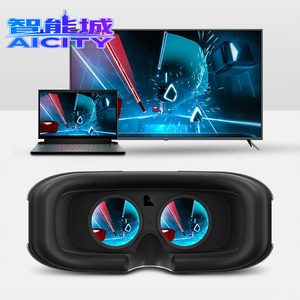 AICITY - Vente flash - Lunettes de jeu confortables - Casques de réalité virtuelle - Lunettes 3D <span class=keywords><strong>VR</strong></span> pour regarder des vidéos <span class=keywords><strong>VR</strong></span> à <span class=keywords><strong>360</strong></span> degrés - Product Image 3