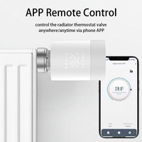 Válvula de Radiador Inteligente con Wifi, Termostato de Habitación, Control de Calefacción, Hogar Inteligente, Zigbee