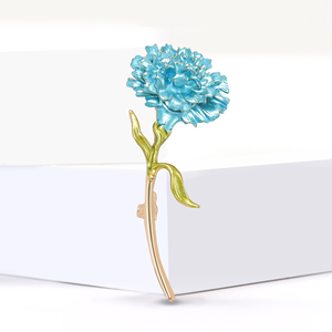 Fashion Multi-color Carnation Flower Brooch Women's <b>Accessories</b> Plant Brooch Plant Flower Suit Chest Flower Jewelry <b>Accessories</b> - Product Image 2