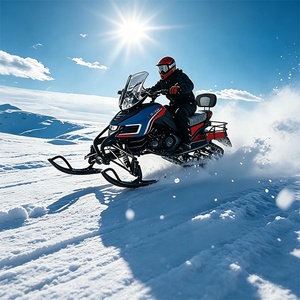Mini Moto de Nieve para Adultos con Motor EFI de 230cc/350cc para Trabajo y Recreación en la Nieve - Product Image 3