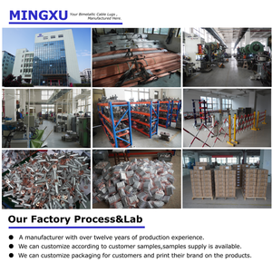 ACL-300 CE/IEC tiêu chuẩn đồng nhôm nén dây thiết bị đầu cuối lưỡng kim/lưỡng kim cáp Uốn tóc bồng Lugs kết nối điện - Product Image 5