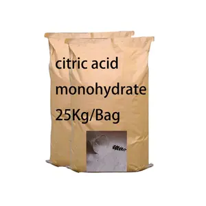 柠檬酸一水合物食品级日用化学品原料添加剂酸柠檬酸一水合物CAS 5949-29-1