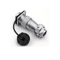 Connecteur Circulaire Étanche IP67 Weipu WF20 Authentique, 2-12 Broches, Mâle/Femelle, Prise et Douille, Stock Autorisé pour Affichage LED Extérieur