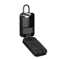 Boîte à clés intelligente S4A K7 TTLock avec contrôle par application, étanche IP65, serrure à code et empreinte digitale pour le stockage sécurisé des clés de maison