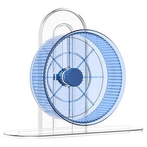 Roue à courir pour hamster silencieuse avec roulements, jouets pour hamster Golden Bear, rouleau de cage à billes pour exercice avec support - Product Image 5