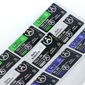 Bán buôn không thấm nước và dầu-kháng Laser dán cho protein peptide chai thuốc - Product Image 3