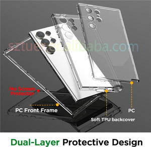 Étui de <span class=keywords><strong>téléphone</strong></span> de <span class=keywords><strong>protection</strong></span> robuste à trois couches avec <span class=keywords><strong>protection</strong></span> de l'appareil photo pour étui <span class=keywords><strong>Samsung</strong></span> Galaxy S25 S24 Ultra - Product Image 3