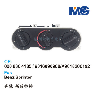 Conjunto de interruptor de aire acondicionado 0008304185 para Mercedes-Benz 901902903904, pieza de repuesto, color negro, nuevo - Product Image 5
