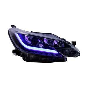 Feux de voiture pour Toyota Mark <span class=keywords><strong>X</strong></span>, lentille de projecteur de phare 2014-2021, phare dynamique Reiz, phare LED, feux de jour DRL, pièce automobile - Product Image 3