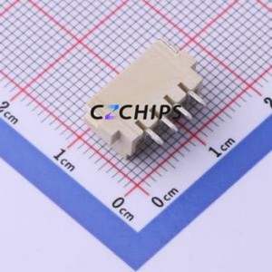 HC-HA-4AWT Wire-to-Board Pin Header SMD,P=2.5mm,Horizontal Mount Connector 1x4P 2.5mm Horizontal Mount XHB - Product Image 2