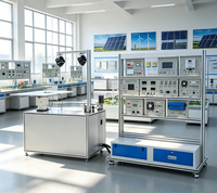 Sistema de Entrenamiento Integral de Energía Solar Fotovoltaica de Doble Eje para Equipos de Laboratorio de Investigación Universitaria de Nueva Energía para Estudiantes de Licenciatura