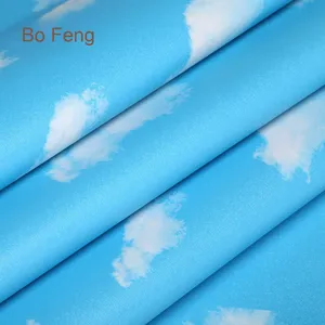 Design moderno PVC carta da parati autoadesiva cielo blu nuvole bianche geometrico soffitto adesivo da parete <span class=keywords><strong>per</strong></span> la scuola materna camera dei bambini - Product Image 3