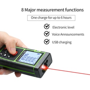 Laser <strong>Distance</strong> <strong>Meter</strong> 40M 60M 80M 100M Laser Rangefinder Trena Laser Tape Range Finder Build <strong>Measure</strong> Device Ruler Test Tool - Product Image 2