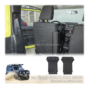 Coprisedili auto Coprisedili universali per Suzuki Jimny Nero Anteriore Auto 1+1 Set