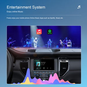 Podofo Android CarPlay AI Box 2 + 32G inalámbrico CarPlay/Android Auto adaptador para coche Magic AI Box <span class=keywords><strong>Netflix</strong></span>/YouTube/Spotify GPS WiFi - Product Image 3