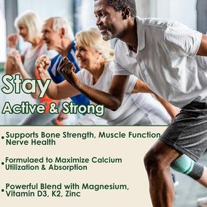 Produk laris kalsium kunyah untuk orang dewasa karamel rasa kalsium sitrat dengan <span class=keywords><strong>Vitamin</strong></span> D3 & kunyah lembut energi untuk anak-anak dan senior - Product Image 5