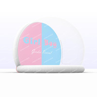 Dôme transparent gonflable de globe de révélation de genre géant à vendre