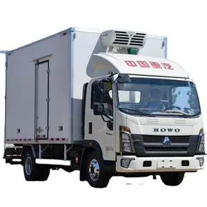 Howo JAC ISU ZU 5t gekühlte Van Box Truck Gefrier schrank Kühlwagen Kühlraum für Eiscreme Fleisch Gemüse
