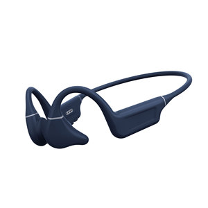 Es-988 Foldable Bone Conduction Headphones Bluetooth 6.0 32GB Sports Headphones IP68 Swimming Water Resistant Dark Blue - Product Image 1
