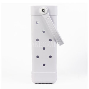 Bolsa de Vino Blanca Portátil, Ecológica e Impermeable, de EVA, Reutilizable, con Asa para el Hombro, Abertura Superior, para Picnic, Viajes, Unisex, con Botón - Product Image 5
